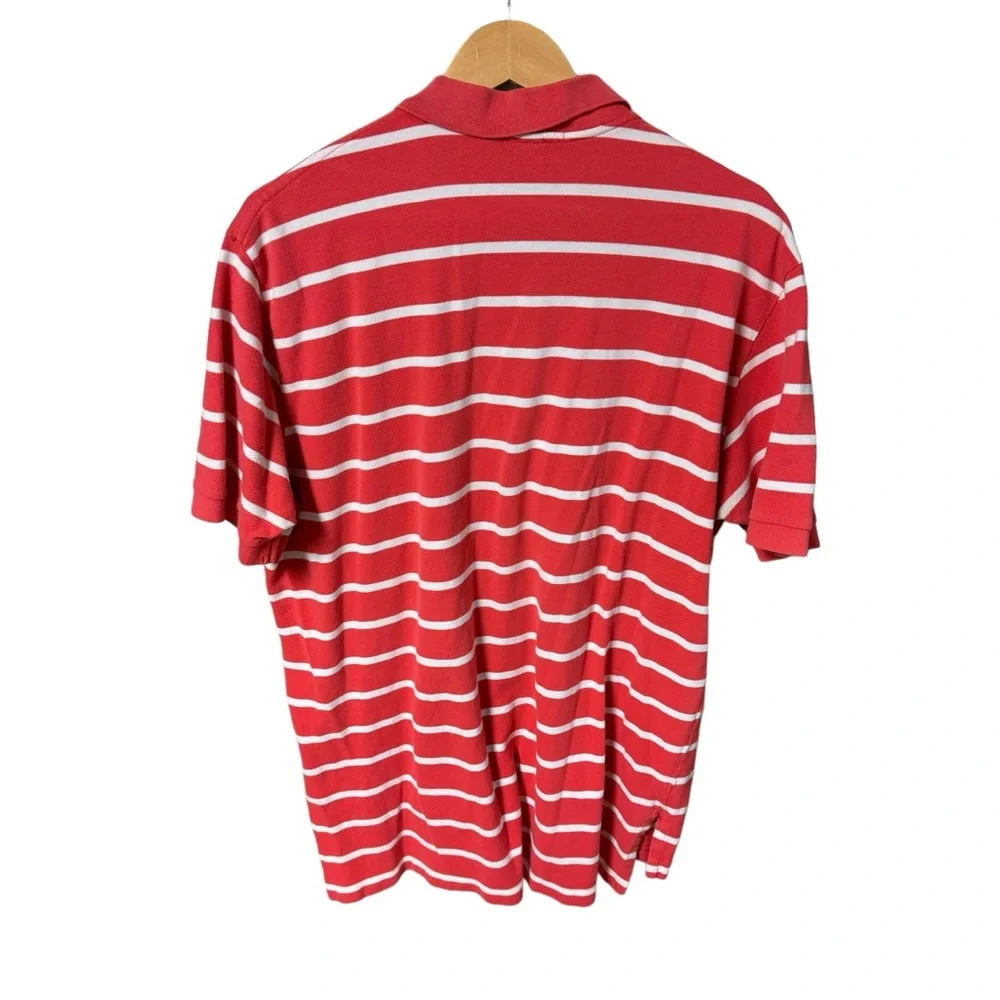 Polo Ralph Lauren‎ men’s XXL coral/white striped shirt